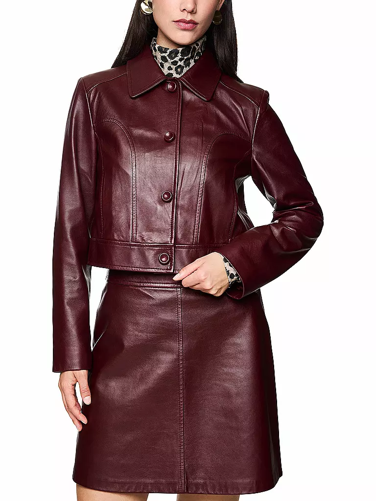 MARC CAIN | Veste en cuir | 