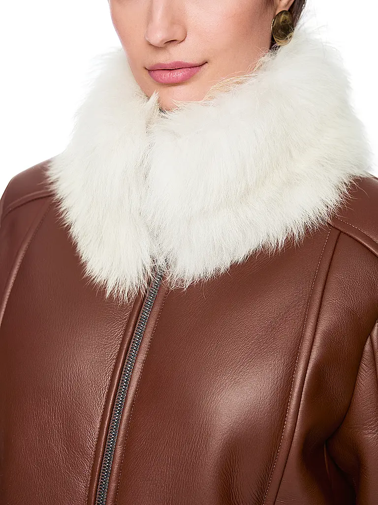 MARC CAIN | Veste en cuir | 