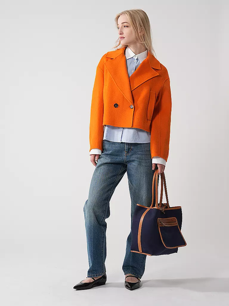 MARC CAIN | Veste en laine | orange