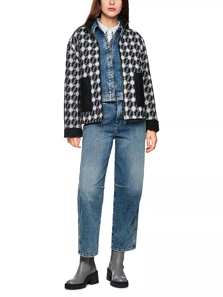 MARC CAIN | Veste réversible | Bleu foncé