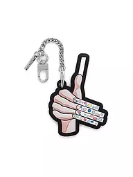 MARC JACOBS | Breloque de sac THE MARC MANI CHARM | Noir