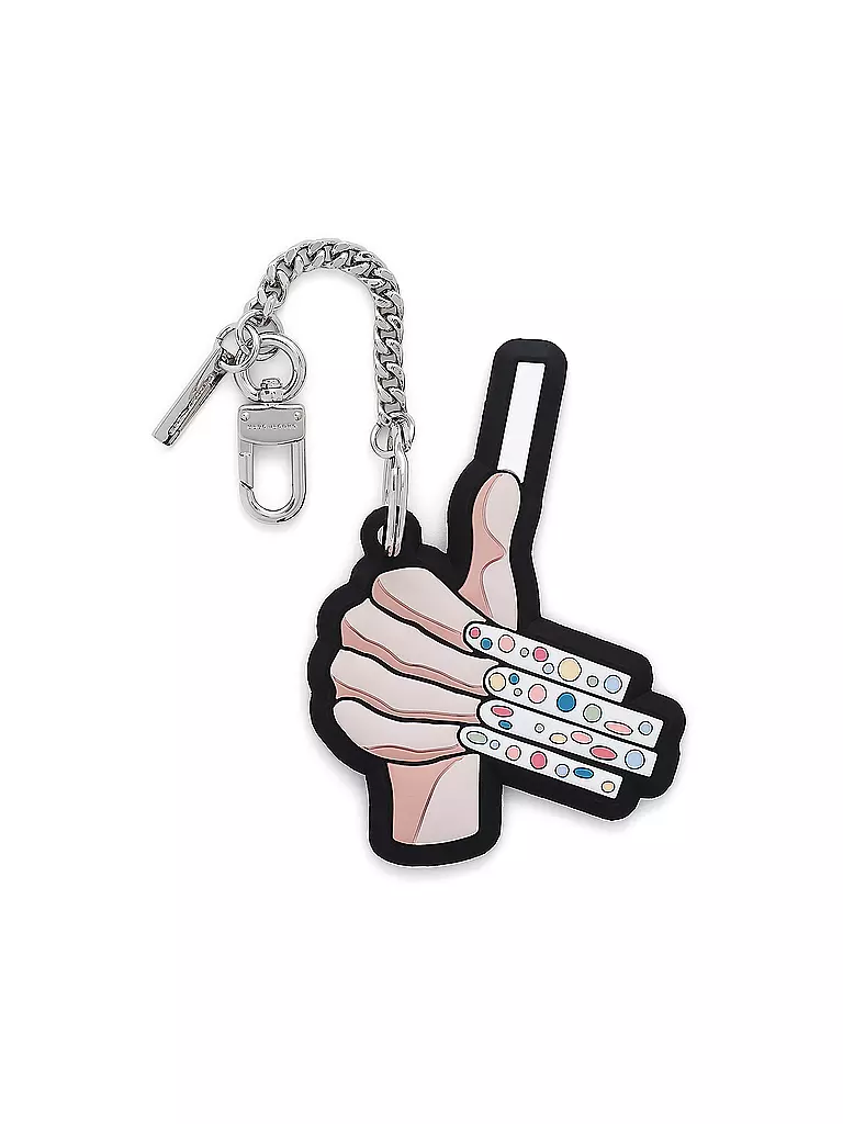 MARC JACOBS | Breloque de sac THE MARC MANI CHARM | schwarz