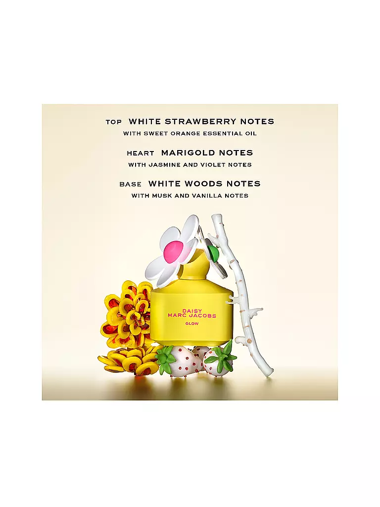 MARC JACOBS | Daisy Glow Édition Limitée Eau de Toilette pour Femme 50ml |