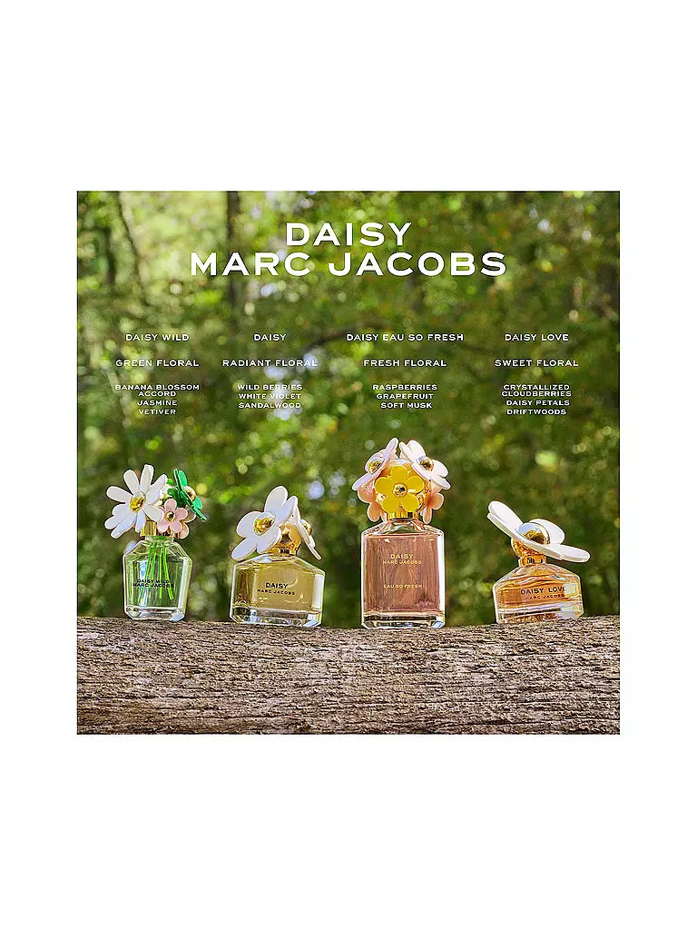 MARC JACOBS | Daisy Wild Eau de Parfum rechargeable 50ml | 