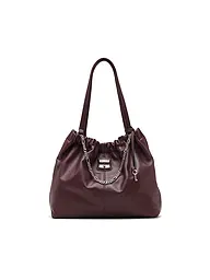 MARC JACOBS | Ledertasche -  Shopper THE TOTE | Rouge foncé
