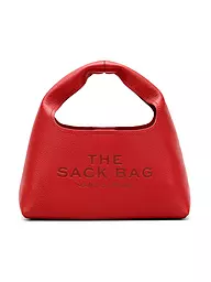 MARC JACOBS | Ledertasche - Henkeltasche THE MINI SACK  | Rouge