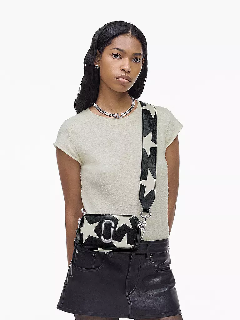 MARC JACOBS | Ledertasche - Mini Bag  THE SNAPSHOT STARS | Noir