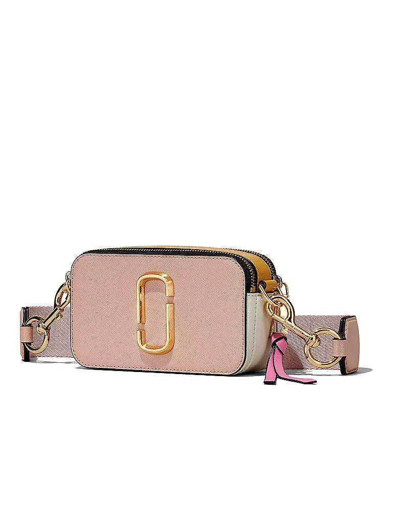 MARC JACOBS | Ledertasche - Mini Bag THE COLORBLOCK SNAPSHOT | Rose