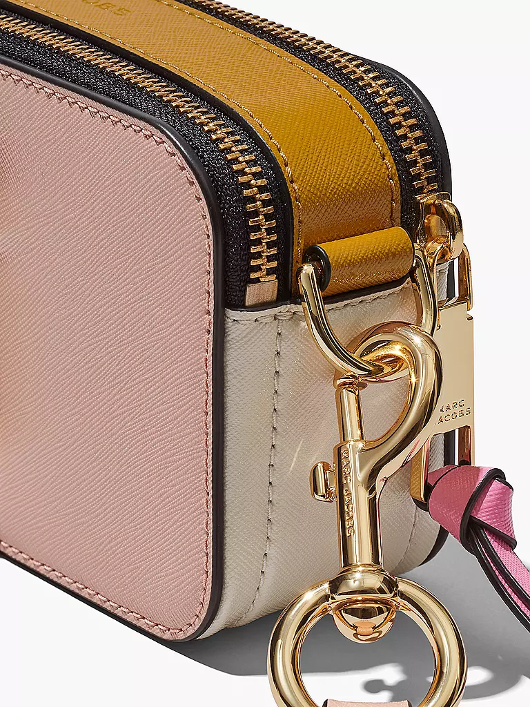 MARC JACOBS | Ledertasche - Mini Bag THE COLORBLOCK SNAPSHOT | Rose