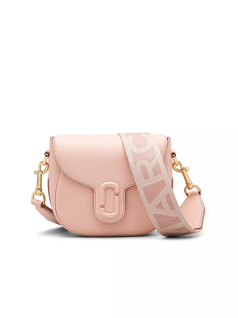 MARC JACOBS | Ledertasche - Mini Bag THE SMALL SADDLE BAG | Rose