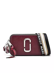 MARC JACOBS | Ledertasche - Mini Bag THE SNAPSHOT  | Rouge foncé