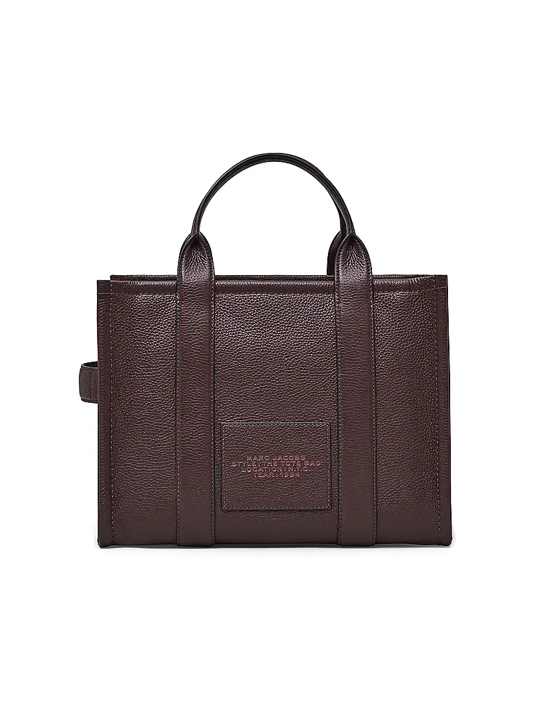 MARC JACOBS | Ledertasche - Tote Bag THE MEDIUM TOTE LEATHER | braun