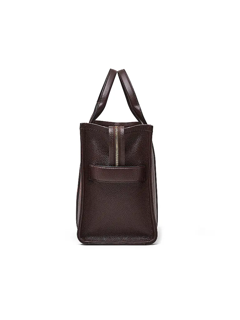 MARC JACOBS | Ledertasche - Tote Bag THE MEDIUM TOTE LEATHER | braun