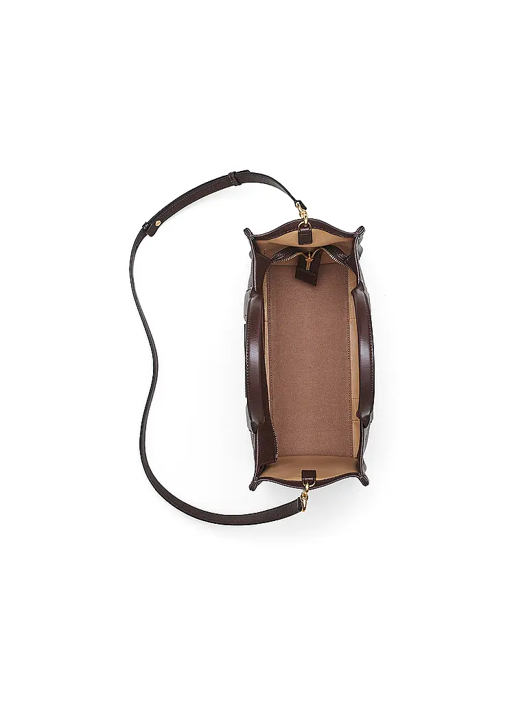 MARC JACOBS | Ledertasche - Tote Bag THE MEDIUM TOTE LEATHER | braun