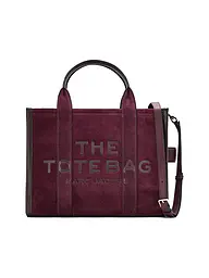 MARC JACOBS | Ledertasche - Tote Bag THE MEDIUM TOTE | Rouge foncé