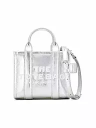 MARC JACOBS | Ledertasche - Tote Bag THE MINI TOTE | Argent