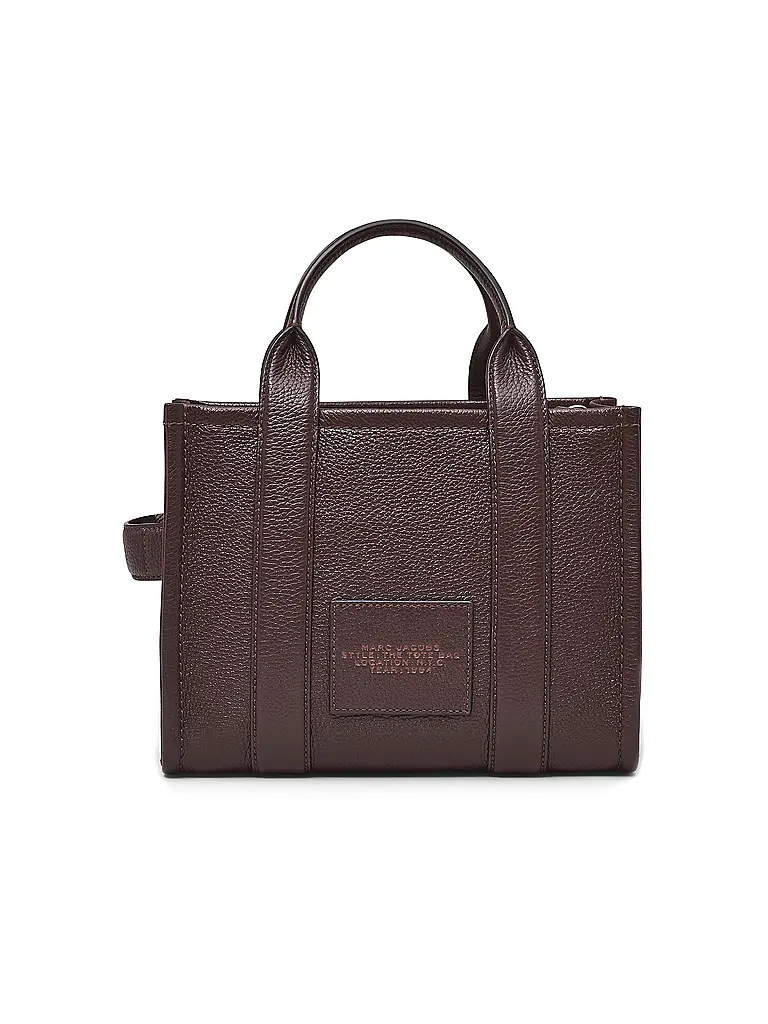 MARC JACOBS | Ledertasche - Tote Bag THE SMALL TOTE LEATHER | braun