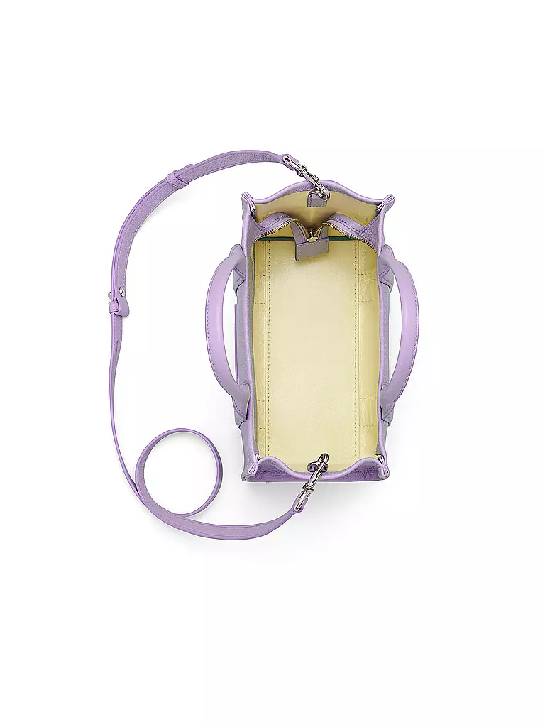 MARC JACOBS | Ledertasche - Tote Bag THE SMALL TOTE LEATHER | Lilas