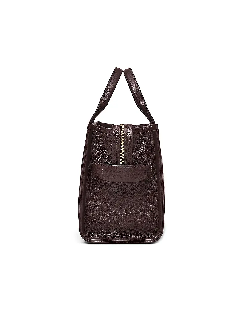 MARC JACOBS | Ledertasche - Tote Bag THE SMALL TOTE LEATHER | braun