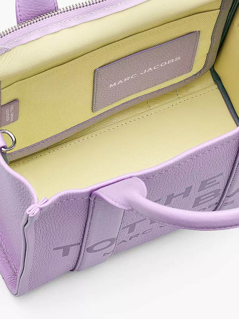 MARC JACOBS | Ledertasche - Tote Bag THE SMALL TOTE LEATHER | Lilas