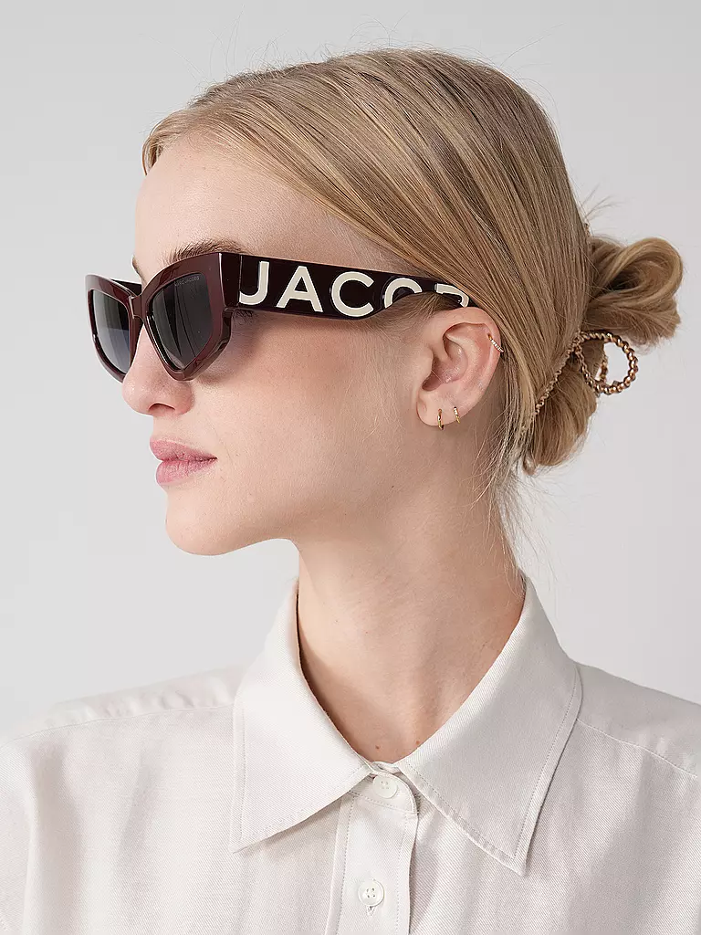 MARC JACOBS | Lunettes de soleil MARC 796/S/55 | Rouge foncé