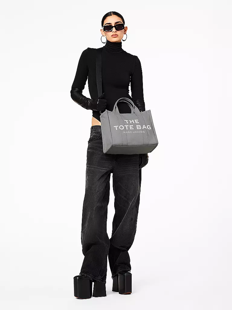 MARC JACOBS | Sac - Cabas THE MEDIUM TOTE CANVAS | grau