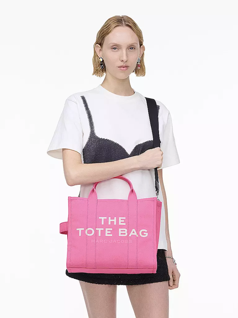 MARC JACOBS | Sac - Cabas THE MEDIUM TOTE CANVAS | rosa