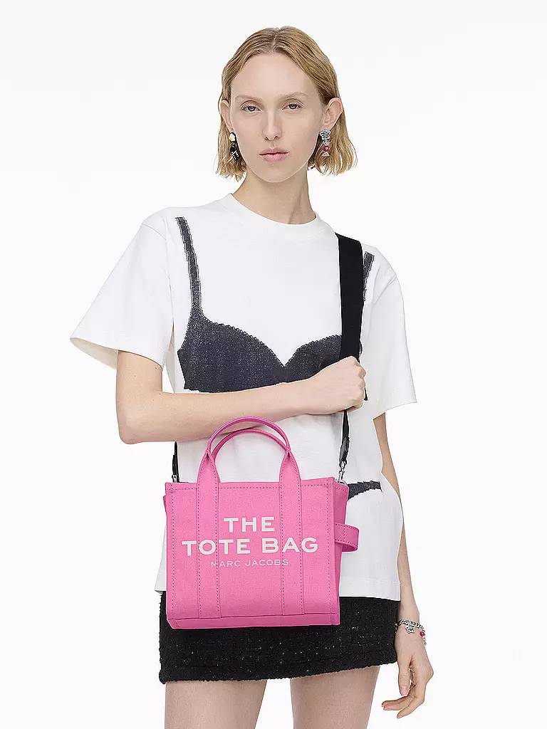 MARC JACOBS | Sac - Cabas THE MEDIUM TOTE CANVAS | rosa