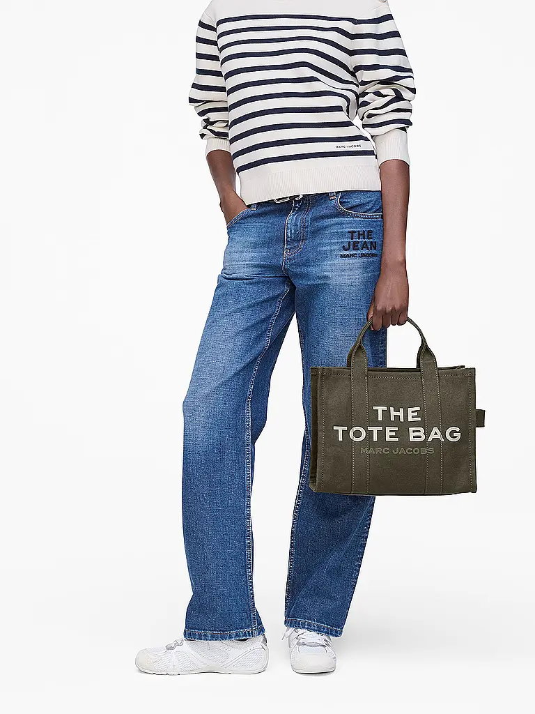 MARC JACOBS | Sac - Cabas THE MEDIUM TOTE CANVAS | dunkelgrün