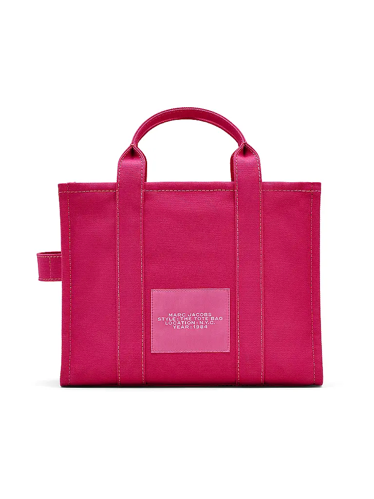 MARC JACOBS | Sac - Tote Bag THE MEDIUM TOTE CANVAS | Rose vif