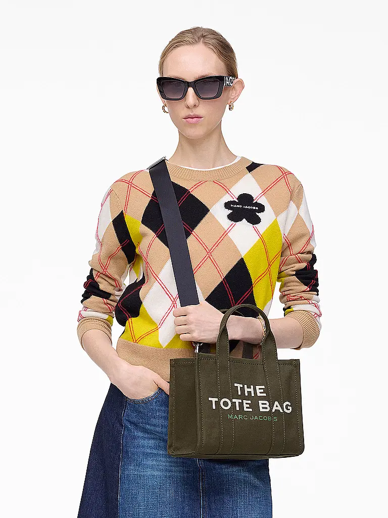 MARC JACOBS | Sac - Tote Bag THE SMALL TOTE | Vert foncé