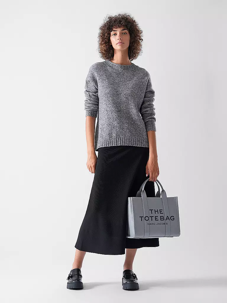 MARC JACOBS | Sac en cuir - Cabas THE MEDIUM TOTE BAG LEATHER | grau