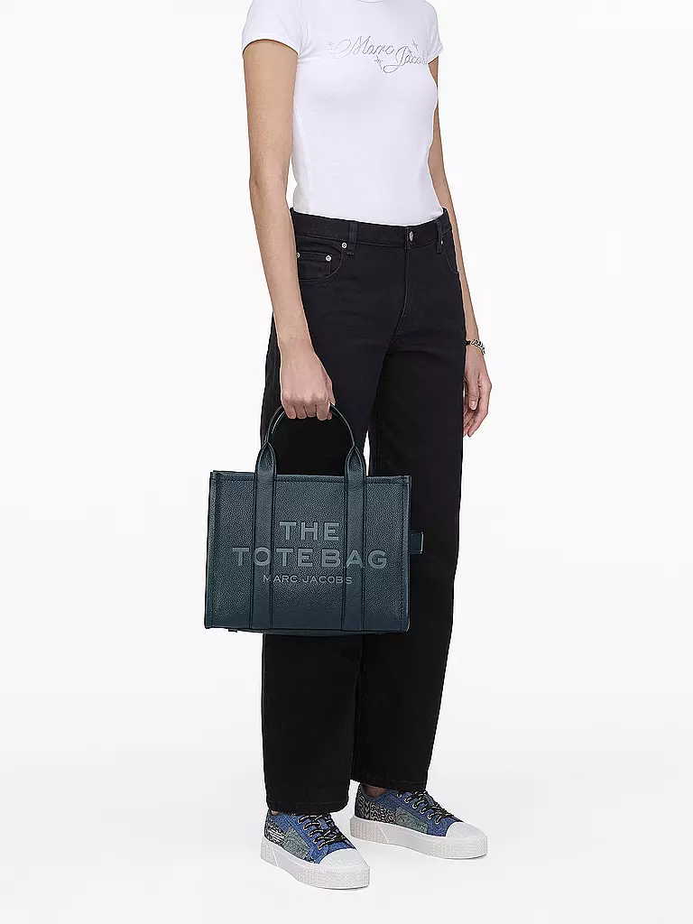 MARC JACOBS | Sac en cuir - Cabas THE MEDIUM TOTE LEATHER | blau