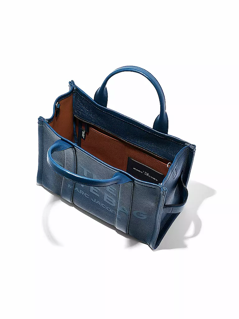 MARC JACOBS | Sac en cuir - Cabas THE MEDIUM TOTE LEATHER | blau