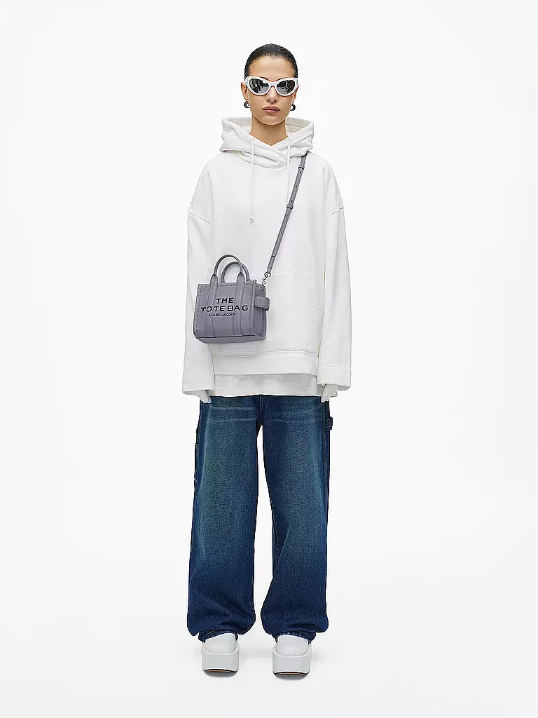 MARC JACOBS | Sac en cuir - Cabas THE MINI TOTE | grau