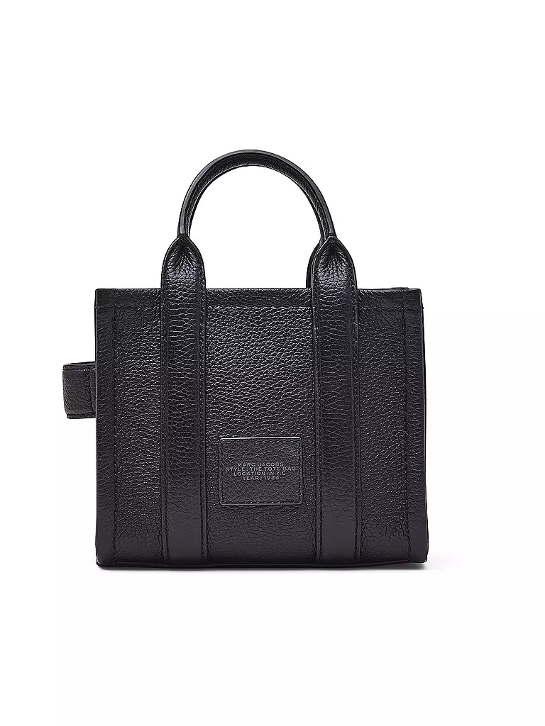 MARC JACOBS | Sac en cuir - Cabas THE MINI TOTE | schwarz