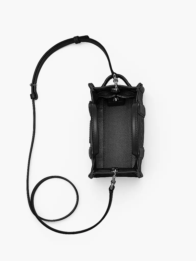 MARC JACOBS | Sac en cuir - Cabas THE MINI TOTE | schwarz