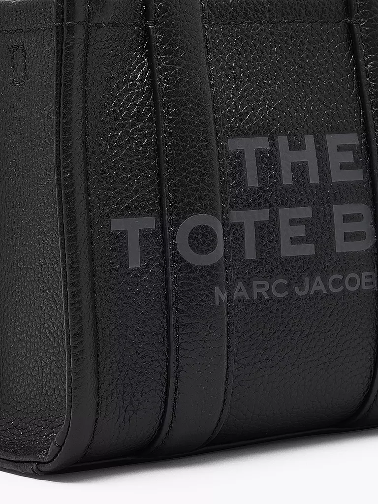MARC JACOBS | Sac en cuir - Cabas THE MINI TOTE | schwarz