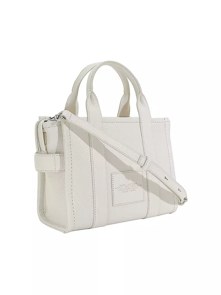 MARC JACOBS | Sac en cuir - Cabas THE SMALL TOTE LEATHER | weiss
