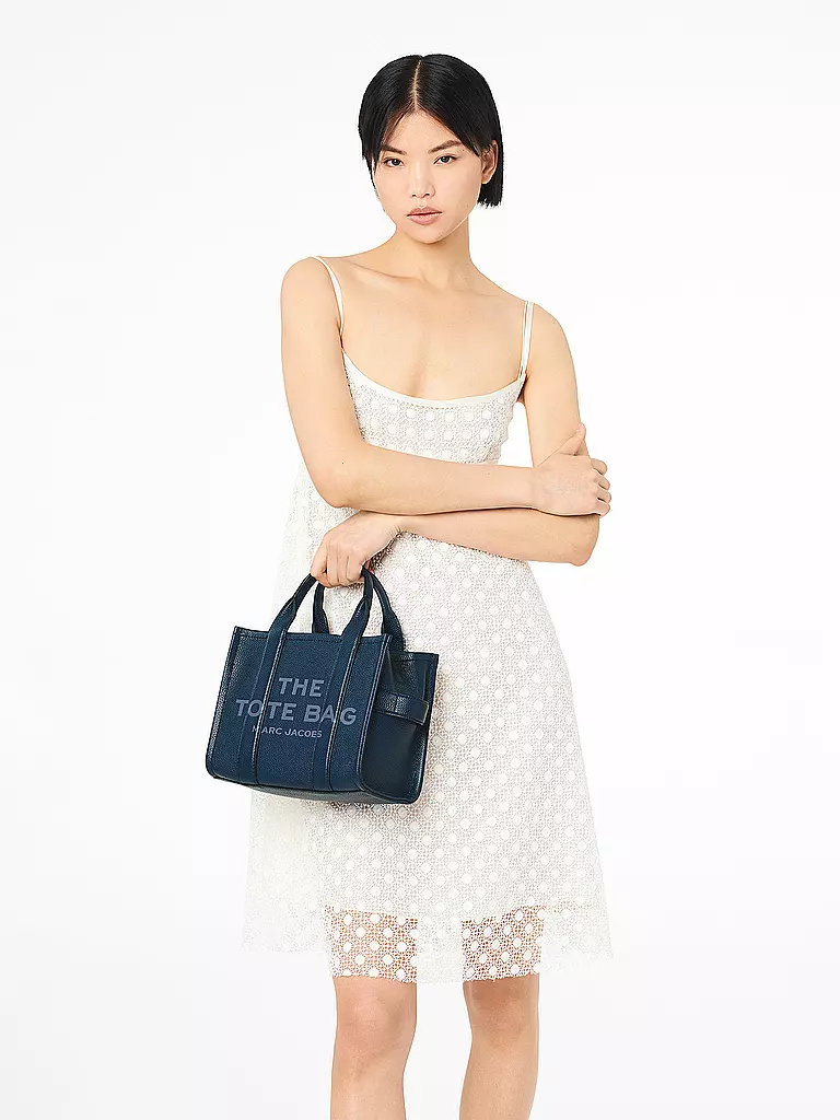 MARC JACOBS | Sac en cuir - Cabas THE SMALL TOTE LEATHER | blau