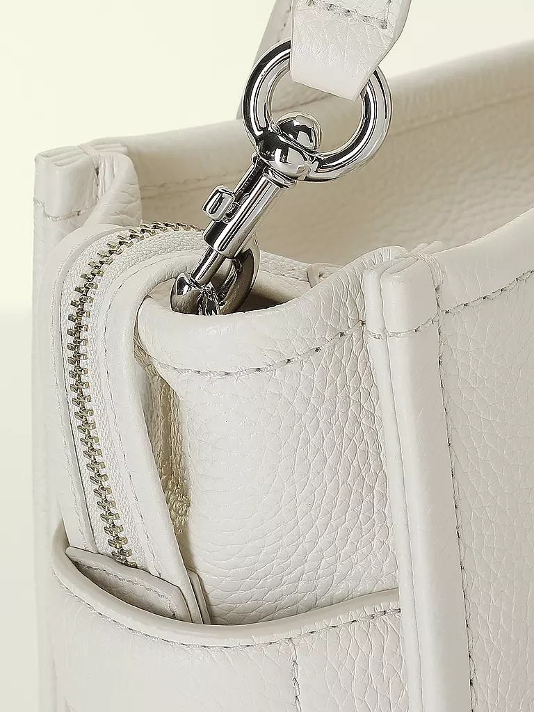 MARC JACOBS | Sac en cuir - Cabas THE SMALL TOTE LEATHER | weiss