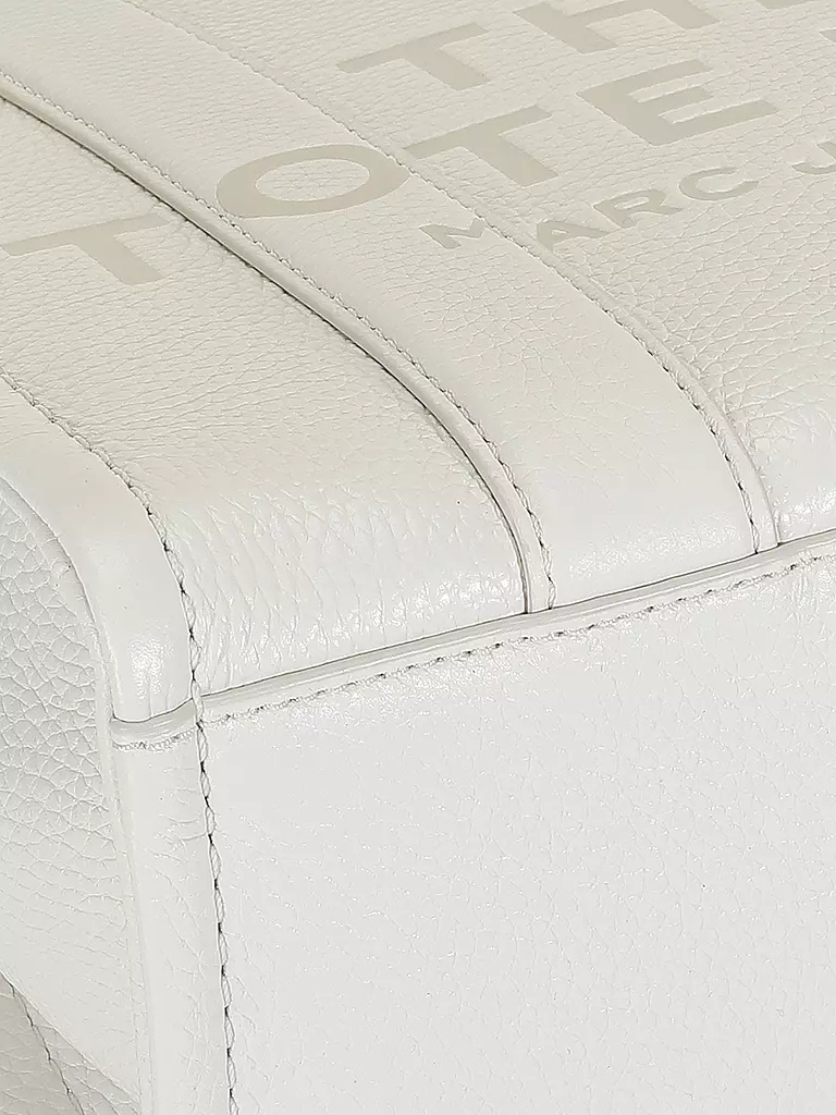 MARC JACOBS | Sac en cuir - Cabas THE SMALL TOTE LEATHER | weiss