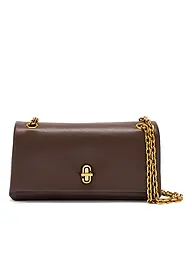 MARC JACOBS | Sac en cuir - Mini sac THE DUAL CHAIN WALLET | Marron
