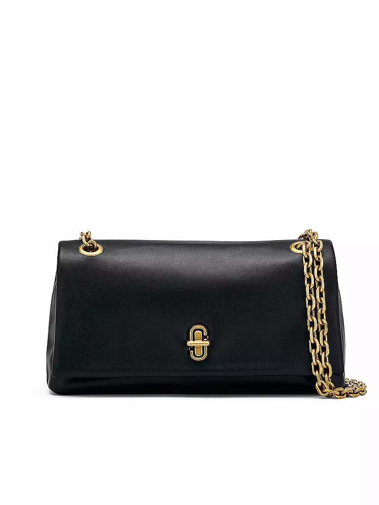 MARC JACOBS | Sac en cuir - Mini sac THE DUAL CHAIN WALLET | schwarz