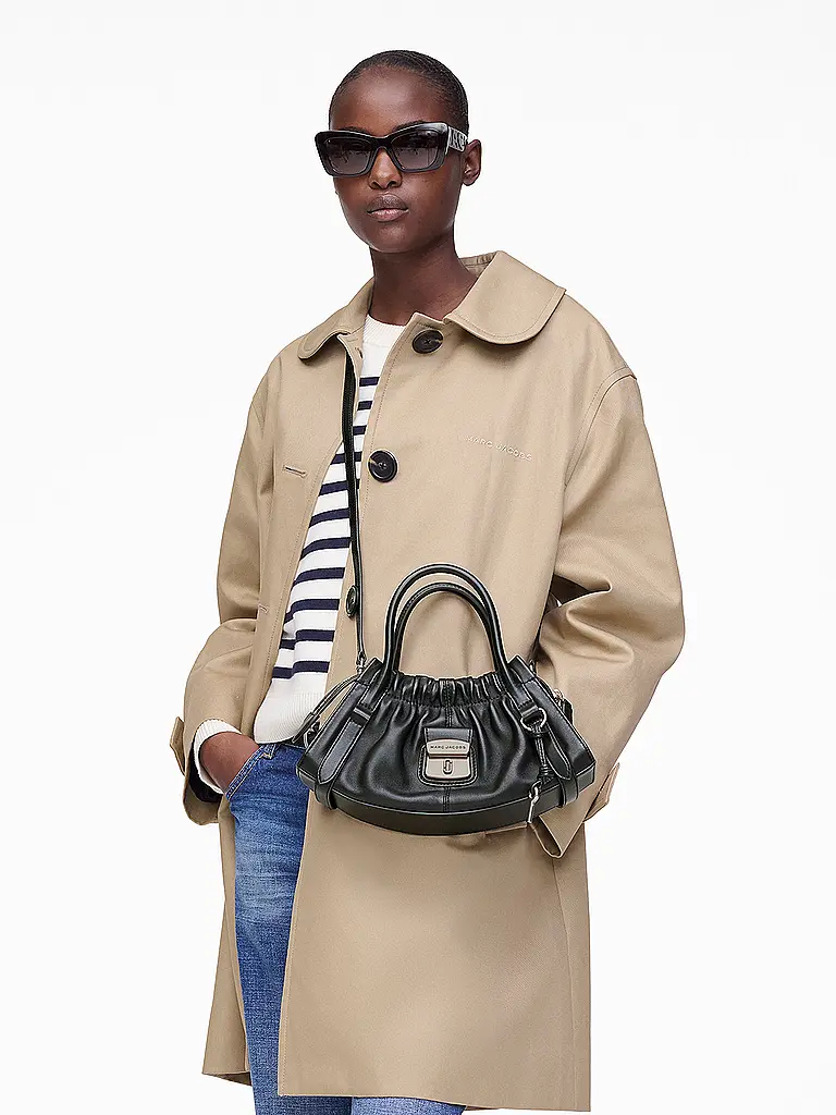 MARC JACOBS | Sac en cuir - Mini sac THE SMALL SATCHEL | Noir