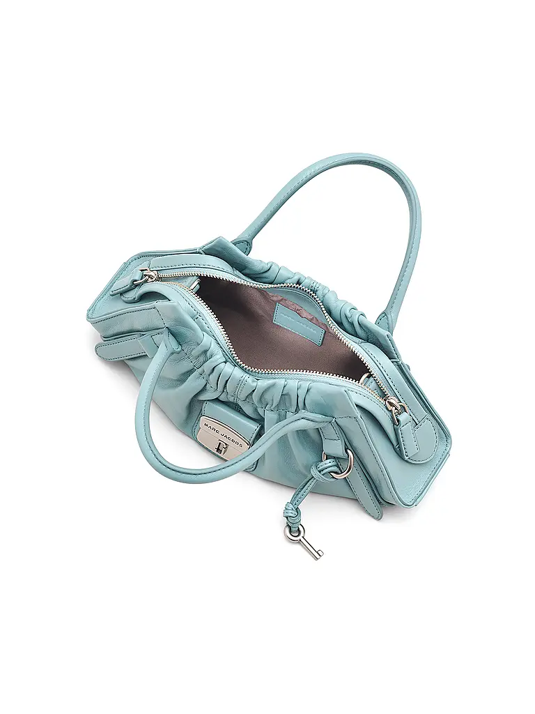 MARC JACOBS | Sac en cuir - Mini sac THE SMALL SATCHEL | Bleu clair