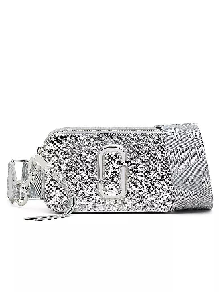 MARC JACOBS | Sac en cuir - Mini sac THE SNAPSHOT | silber