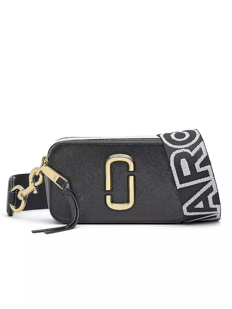 MARC JACOBS | Sac en cuir - Mini sac THE SNAPSHOT | schwarz