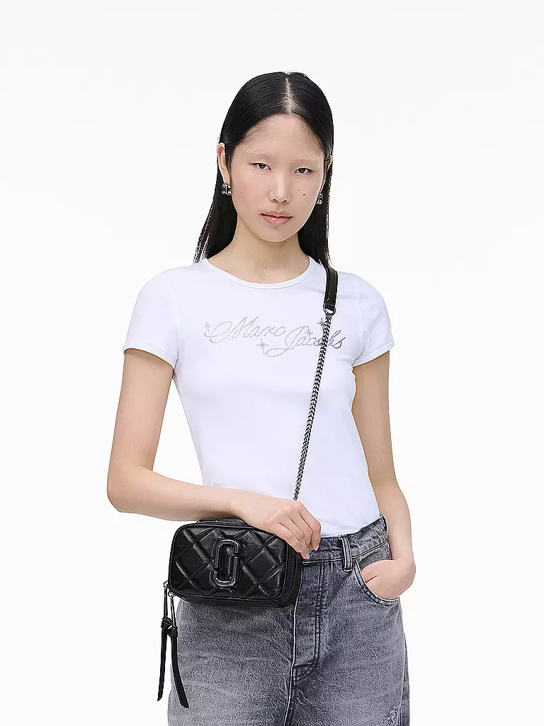 MARC JACOBS | Sac en cuir - Mini sac THE SOFTSHOT | schwarz