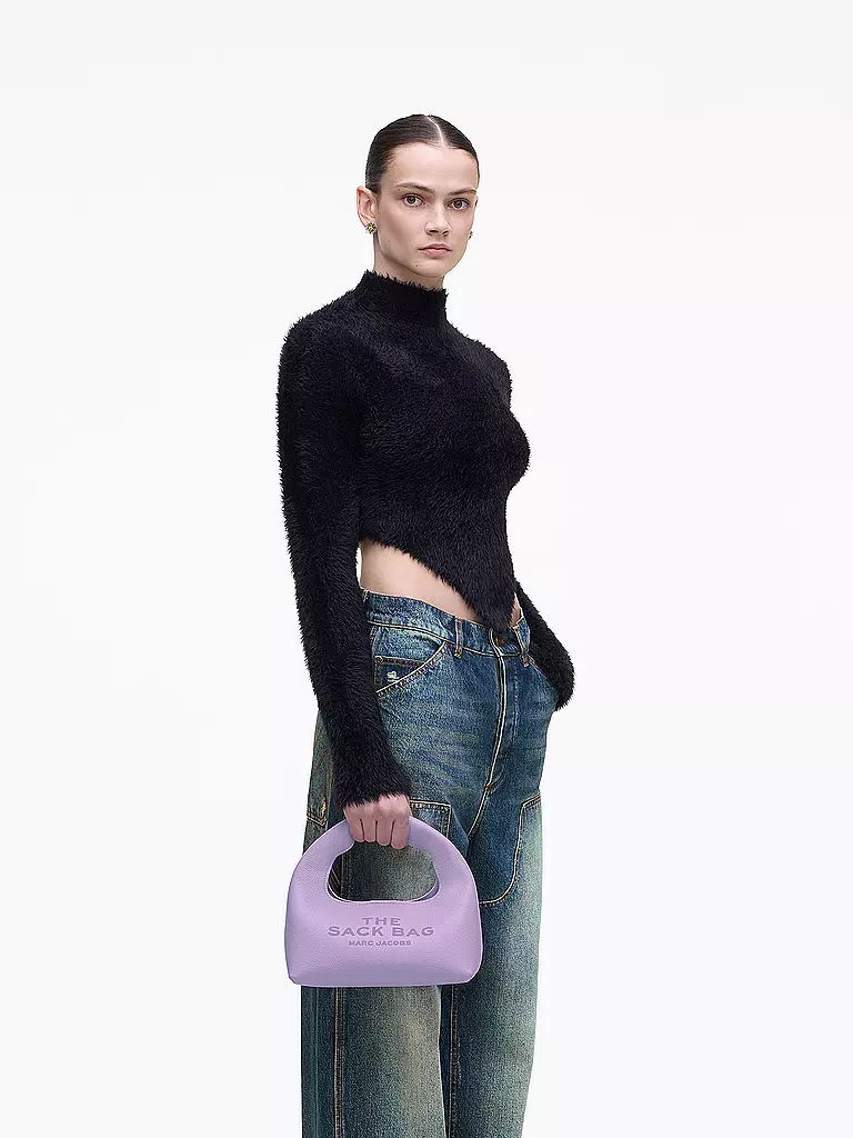 MARC JACOBS | Sac en cuir - Sac à main THE MINI SACK | Lilas
